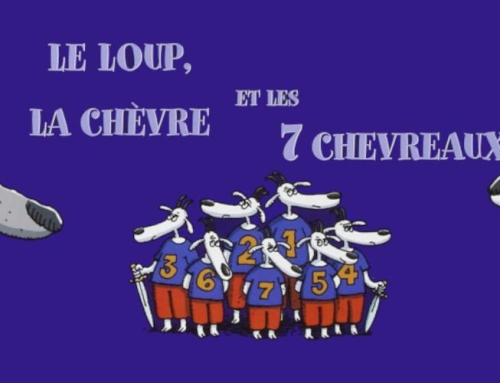 Tapuscrit adapté dys – Le loup, la chèvre et les 7 chevreaux